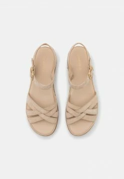 Anna Field LEATHER - Sandalias De Cuña - Beige, Mujer -ANNA FIELD Ventas 5e0952d91e154888be76cdfe1f9a1c60