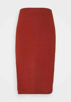 Anna Field Falda De Tubo - Brown, Mujer