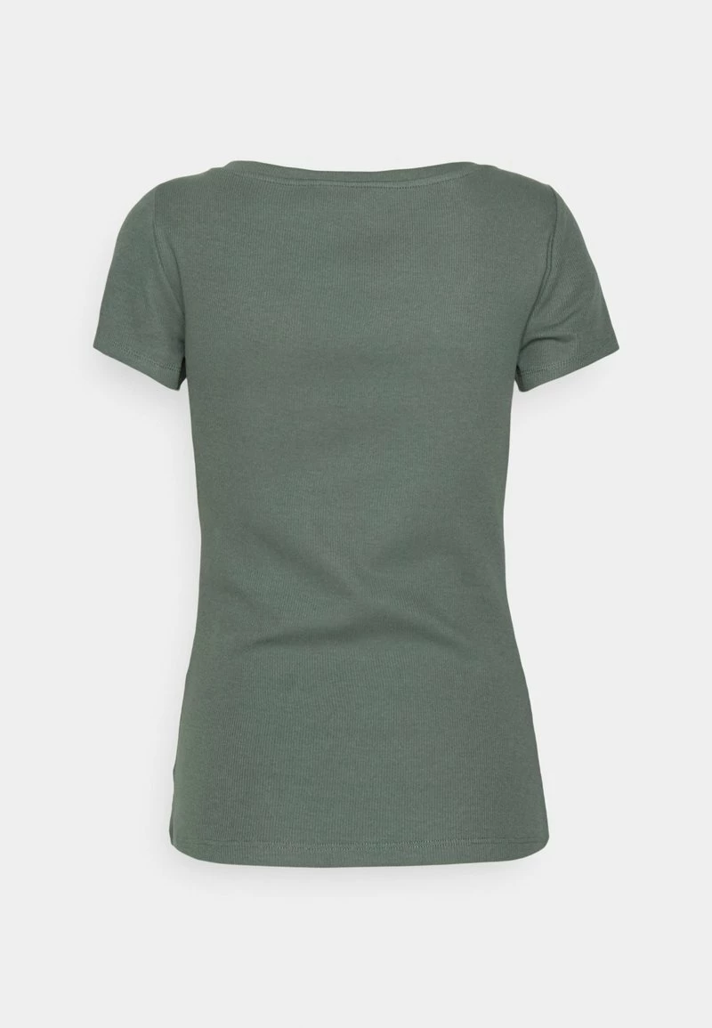 Anna Field Camiseta Básica - Olive, Mujer 4 Anna Field Camiseta Básica - Olive, Mujer - Imagen 2
