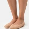 Anna Field LEATHER COMFORT - Bailarinas - Beige, Mujer