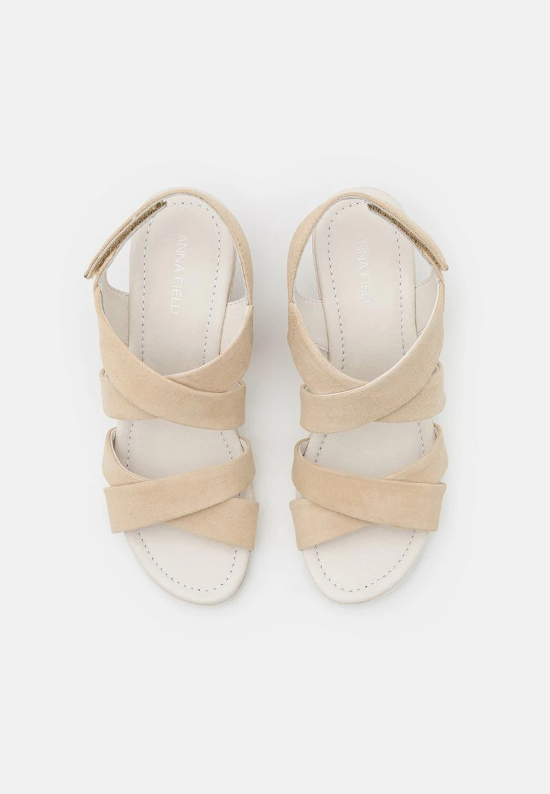 Anna Field LEATHER - Sandalias De Cuña - Beige, Mujer 8 Anna Field LEATHER - Sandalias De Cuña - Beige, Mujer - Imagen 6