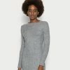 Anna Field Vestido De Punto - Mottled Light Grey, Mujer -ANNA FIELD Ventas 6451d72f56e84b3fa1479792d3c16a0e