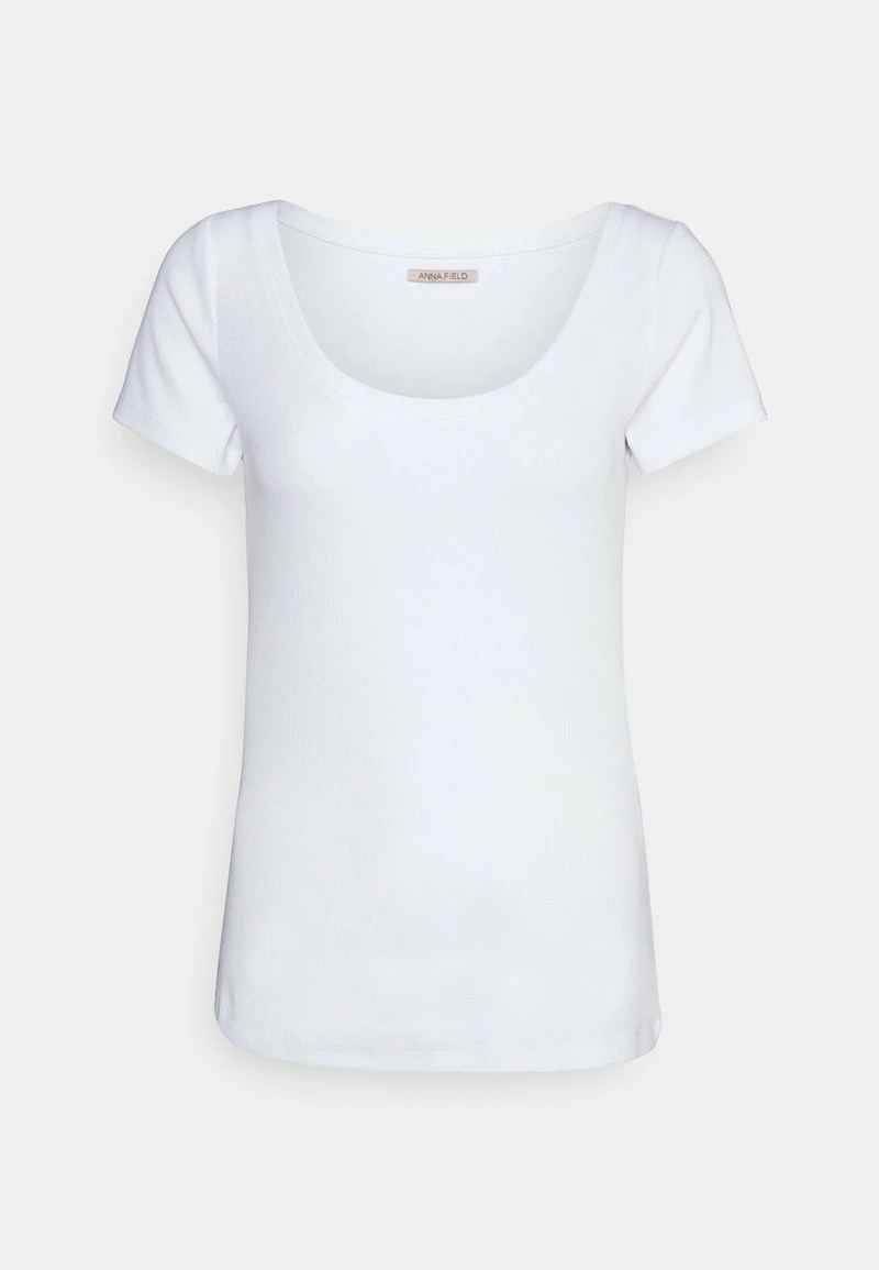 Anna Field 2 PACK - Camiseta Básica - Black/white, Mujer 5 Anna Field 2 PACK - Camiseta Básica - Black/white, Mujer - Imagen 3