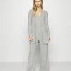 Anna Field RIB 3 PIECE PYJAMA - Pijama - Light Grey, Mujer -ANNA FIELD Ventas 656e399875bf4d7f8bca8e8dda24c36d