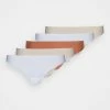 Anna Field 5 PACK - Tanga - Tan/nude/white, Mujer