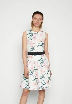 Anna Field Vestido Informal - Light Green/pink/green, Mujer