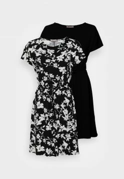 Anna Field 2 PACK - Vestido Informal - Black/white, Mujer -ANNA FIELD Ventas 66f93a03bb29427c84636cd644c55c21
