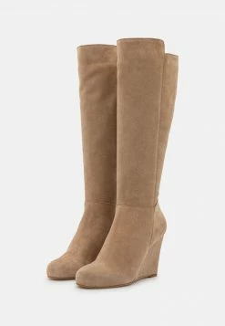 Anna Field LEATHER - Botas De Cuña - Beige, Mujer -ANNA FIELD Ventas 69b0c59a8e3b4ca49bad61b45732d6dd