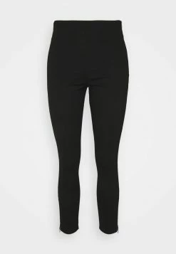 Anna Field Punto Business Legging With Zip Hem - Leggings - Black, Mujer