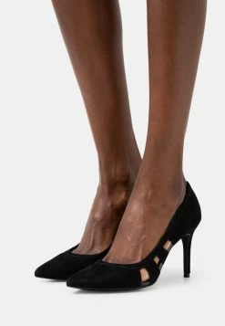 Anna Field LEATHER - Tacones - Black, Mujer