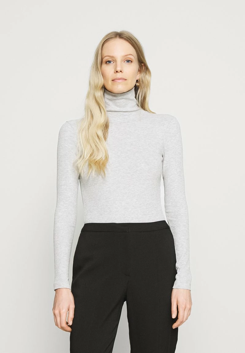 Anna Field Camiseta De Manga Larga - Mottled Light Grey, Mujer 3 Anna Field Camiseta De Manga Larga - Mottled Light Grey, Mujer