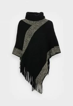 Anna Field Poncho - Black / Gold, Mujer -ANNA FIELD Ventas 6a9c784f019b447da3d2a4d561e50cf9
