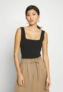 Anna Field Top - Black, Mujer