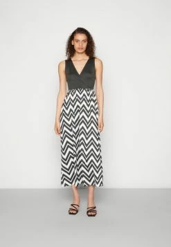 Anna Field Vestido Largo - Black/multi-coloured, Mujer