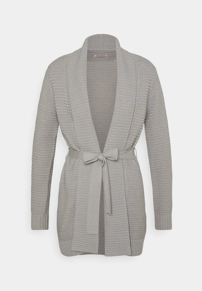 Anna Field BELTED CARDIGAN - Chaqueta De Punto - Grey, Mujer 3 Anna Field BELTED CARDIGAN - Chaqueta De Punto - Grey, Mujer