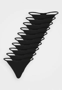 Anna Field CODY 10PP COTTON THONG - Tanga - Black, Mujer -ANNA FIELD Ventas 6de15257f4c74e21863d51ea6a809790