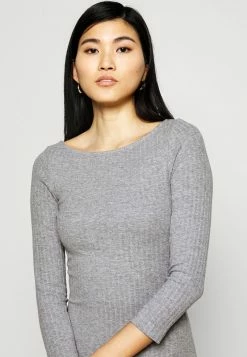 Anna Field Vestido De Punto - Mottled Grey, Mujer -ANNA FIELD Ventas 6e8eaa97cf544cb18663327cbcbf8996