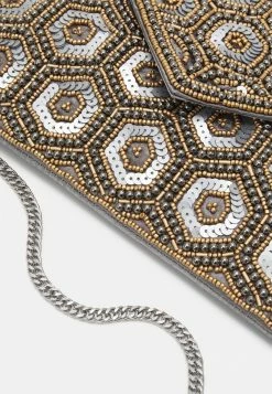 Anna Field Clutch - Silver-coloured, Mujer -ANNA FIELD Ventas 6fa890a5bac44bf582f0b457f74cc349