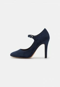 Anna Field Tacones - Dark Blue, Mujer