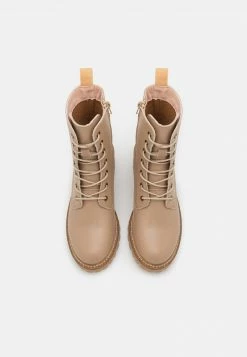 Anna Field LEATHER - Botines Con Cordones - Beige, Mujer -ANNA FIELD Ventas 6ff64ffe68414ca6be4daf5442a42551