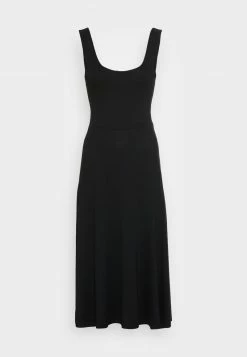 Anna Field WIDE STRAP FIT MIDI DRESS - Vestido Ligero - Black, Mujer -ANNA FIELD Ventas 70a852c3102c439fb635b93671acd015