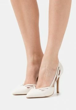 Anna Field LEATHER - Zapatos Altos - Offwhite, Mujer