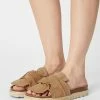 Anna Field COMFORT LEATHER - Pantuflas - Beige, Mujer
