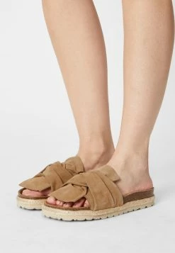 Anna Field COMFORT LEATHER - Pantuflas - Beige, Mujer