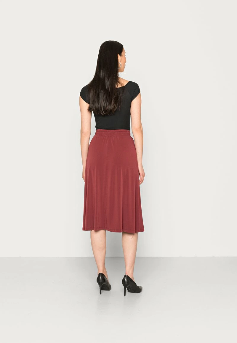 Anna Field Falda Plisada - Dark Red, Mujer 5 Anna Field Falda Plisada - Dark Red, Mujer - Imagen 3
