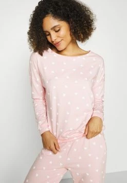 Anna Field MINI HEART PJ SET - Pijama - Pink, Mujer -ANNA FIELD Ventas 73a7c3bff4a64bcdbb18b972eda8657b