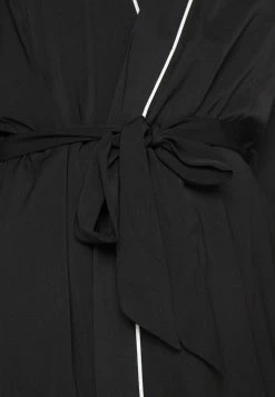 Anna Field AMANDA SATIN DRESSING GOWN - Albornoz - Black, Mujer -ANNA FIELD Ventas 76ccbeb28855490c87e470ed3917648a