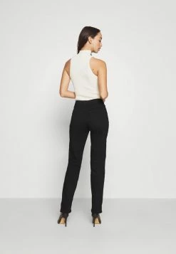 Anna Field STRAIGHT LEG - Vaqueros Rectos - Black Denim, Mujer -ANNA FIELD Ventas 76dd0fdfe81443c9825c0e232db865dc