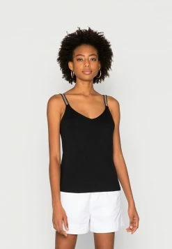 Anna Field Top - Black, Mujer