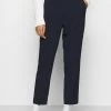 Anna Field BASIC BUSSINESS PANTS - Pantalones - Dark Blue, Mujer
