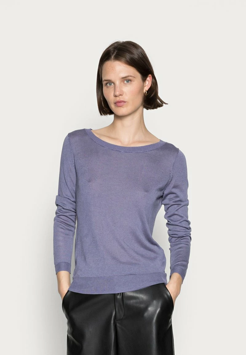 Anna Field SILK BLEND JUMPER - Jersey De Punto - Blue, Mujer 3 Anna Field SILK BLEND JUMPER - Jersey De Punto - Blue, Mujer