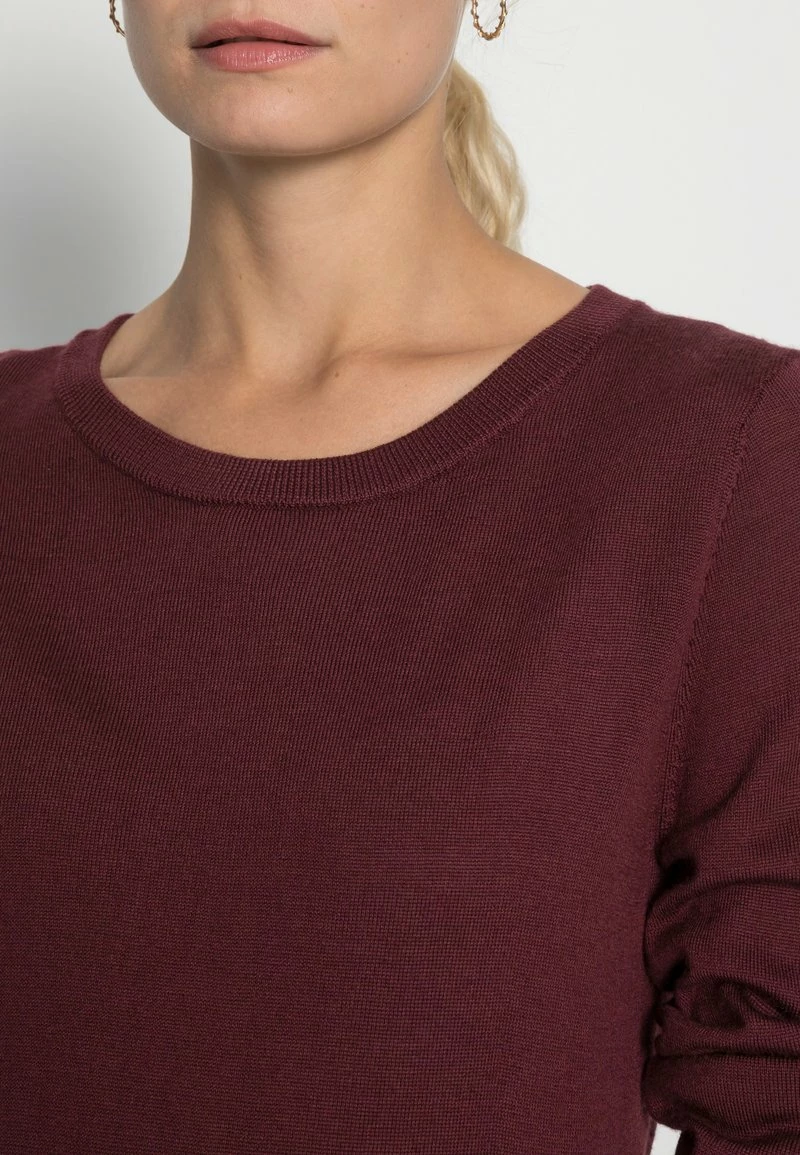 Anna Field MERINO WOOL JUMPER - Jersey De Punto - Bordeaux, Mujer 7 Anna Field MERINO WOOL JUMPER - Jersey De Punto - Bordeaux, Mujer - Imagen 5