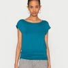 Anna Field Camiseta Básica - Blue, Mujer