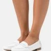 Anna Field LEATHER - Mocasines - White, Mujer -ANNA FIELD Ventas 7acb6d20db75408cafdeecc24d05af24