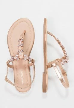Anna Field Sandalias De Dedo - Rose Gold, Mujer -ANNA FIELD Ventas 7bbfb1d7134540f89295e486c7807547