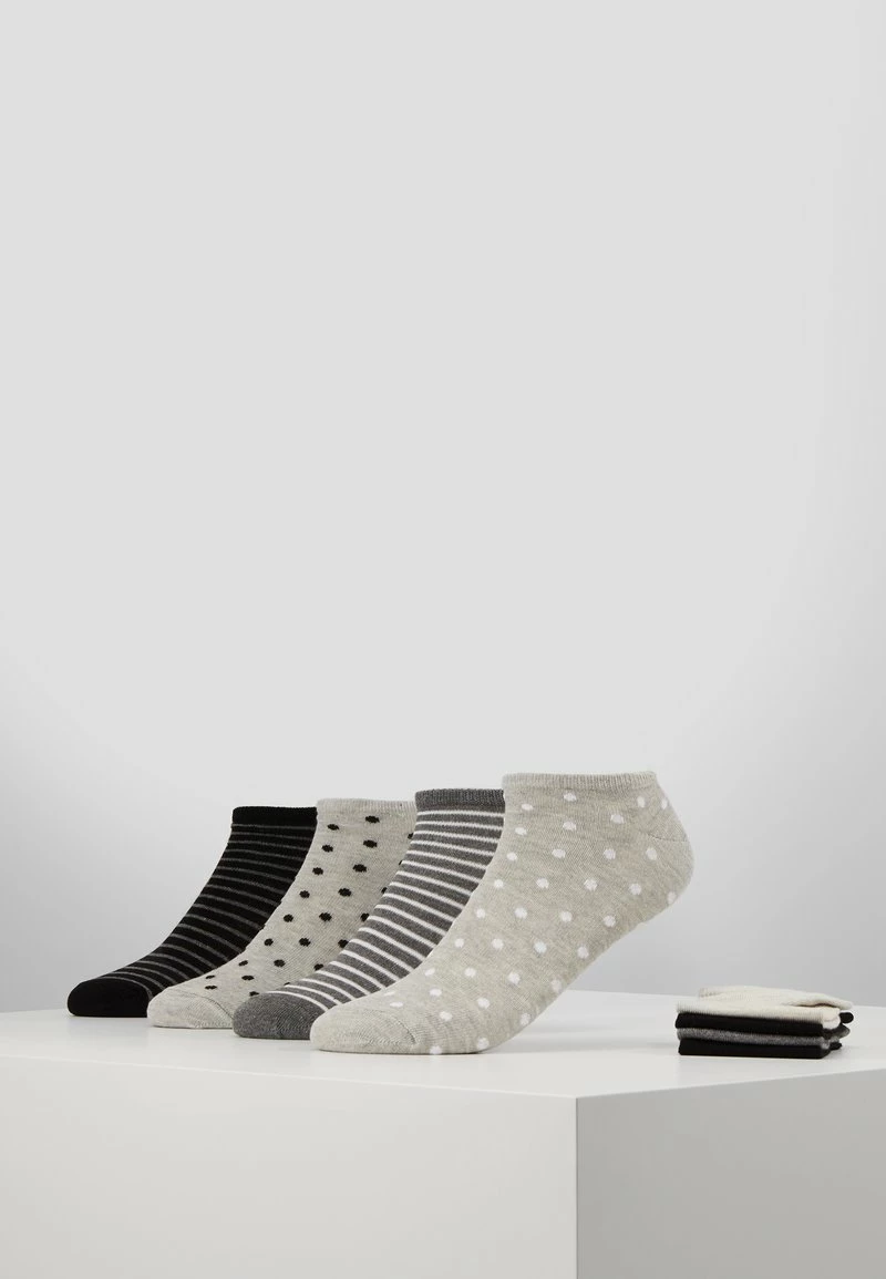 Anna Field 8PP SPOT STRIPE - Calcetines - Grey, Mujer 3 Anna Field 8PP SPOT STRIPE - Calcetines - Grey, Mujer