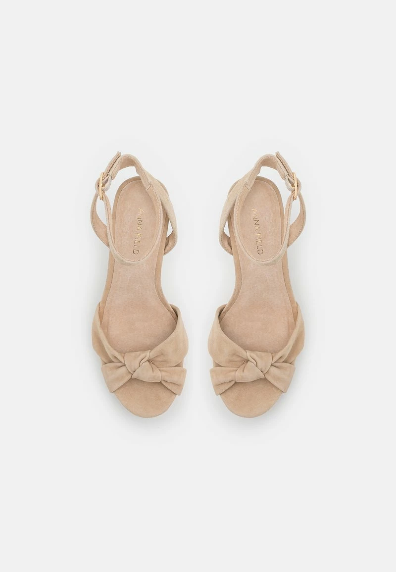 Anna Field LEATHER - Sandalias De Tacón - Beige, Mujer 8 Anna Field LEATHER - Sandalias De Tacón - Beige, Mujer - Imagen 6