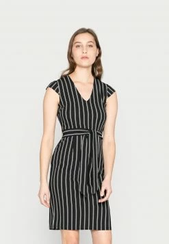 Anna Field Vestido De Tubo - Black/ White, Mujer