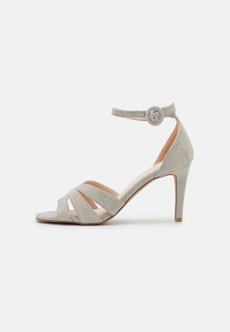 Anna Field LEATHER - Sandalias - Grey, Mujer 4 Anna Field LEATHER - Sandalias - Grey, Mujer - Imagen 2