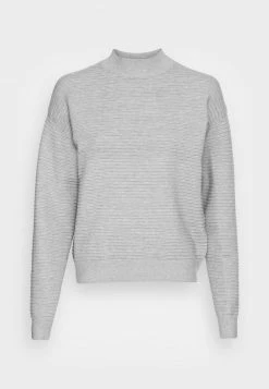 Anna Field Ottoman Jumper - Jersey De Punto - Mottled Light Grey, Mujer -ANNA FIELD Ventas 7e7fbacd487c4657b129bfdc0ba2df4a