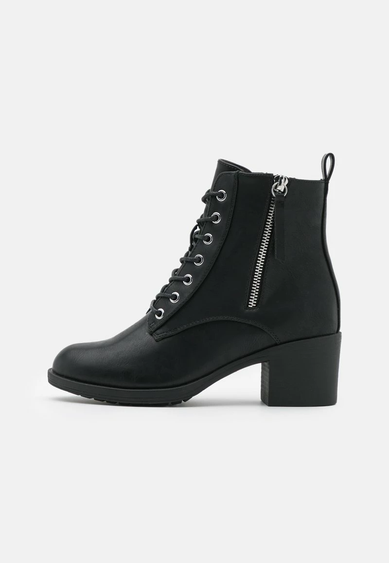 Anna Field Botines Con Cordones - Black, Mujer 4 Anna Field Botines Con Cordones - Black, Mujer - Imagen 2