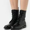 Anna Field LEATHER - Botines Con Cordones - Black, Mujer -ANNA FIELD Ventas 82163c0799104eeeba66f1e1ef5f4059
