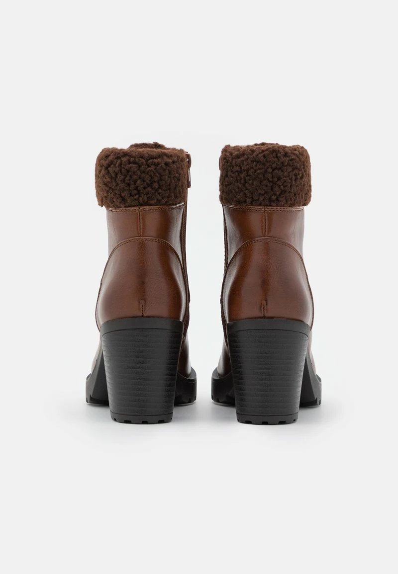 Anna Field Botines Con Plataforma - Cognac, Mujer 6 Anna Field Botines Con Plataforma - Cognac, Mujer - Imagen 4