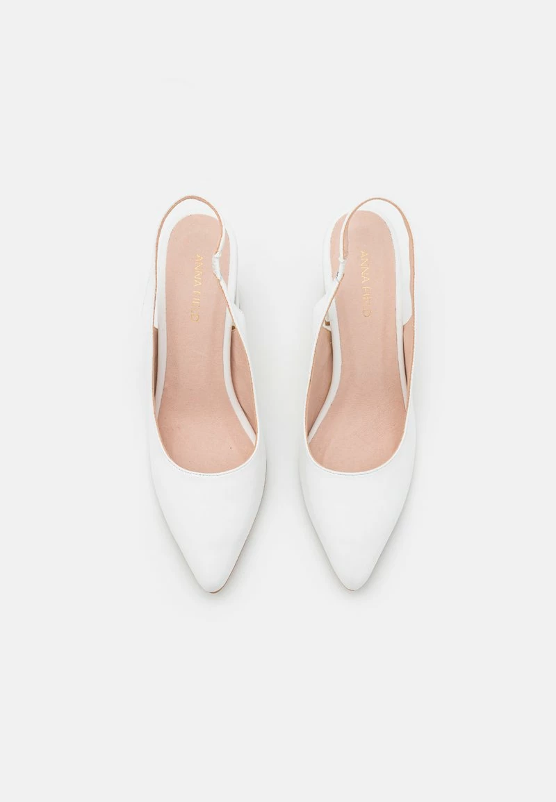 Anna Field LEATHER - Tacones - White, Mujer 8 Anna Field LEATHER - Tacones - White, Mujer - Imagen 6
