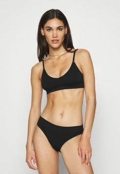 Anna Field Rib Seamless Set - Top - Black, Mujer