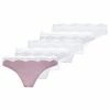 Anna Field CANDY 5 PACK THONG - COTTON/ LACE - Tanga - Grey/pink/white, Mujer -ANNA FIELD Ventas 84c0fd722f09456a81d46d471b6298c0